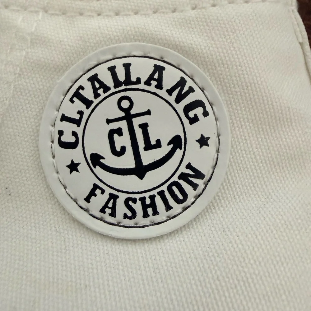 Classic White Kids High-Top Canvas Sneakers with Trendy Chunky Laces!